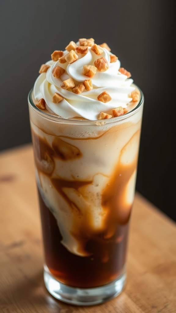dill pickle coffee float