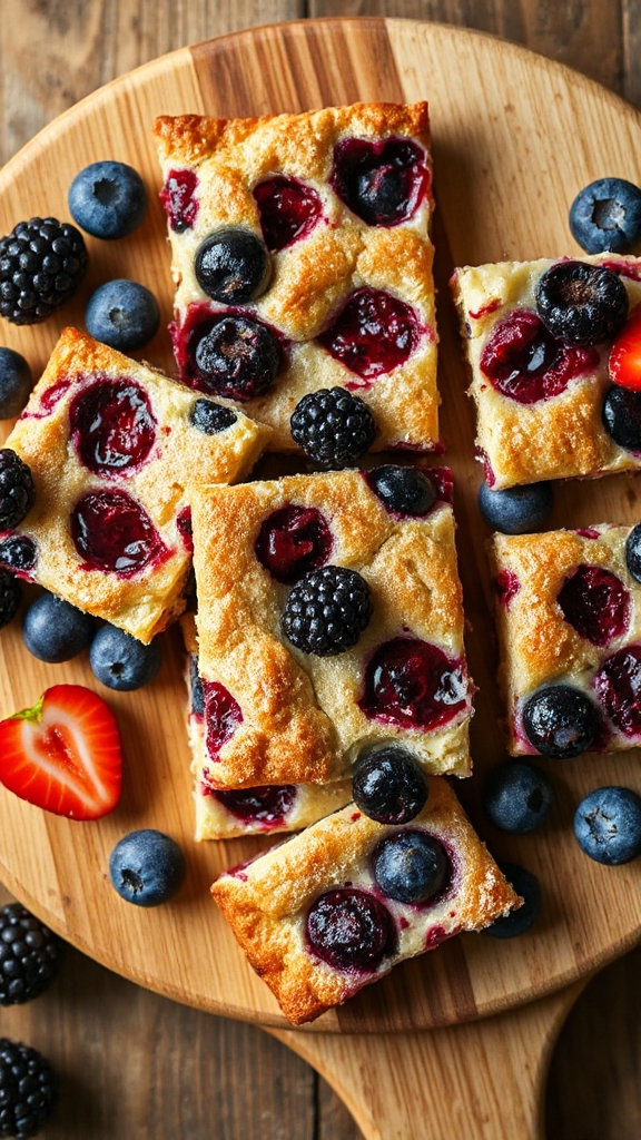 diverse berry bar variations