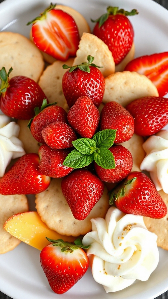 diverse global strawberry twists