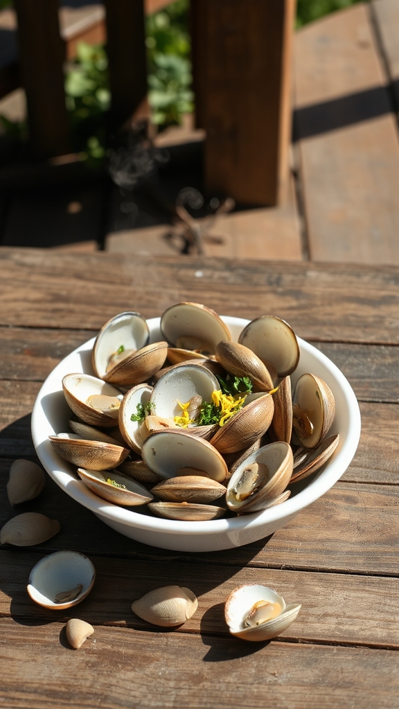 diverse new england clam varieties