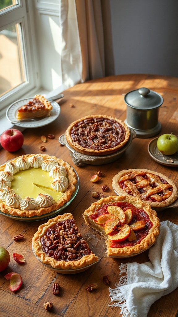 diverse regional pie influences
