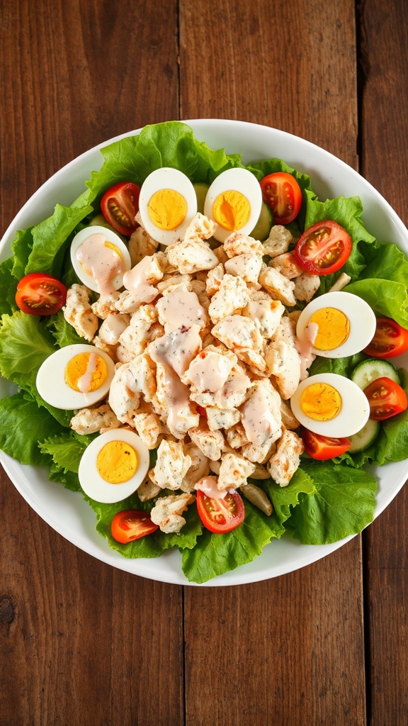dungeness crab louie salad