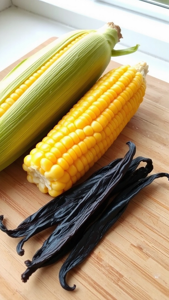 earthy vanilla corn fusion