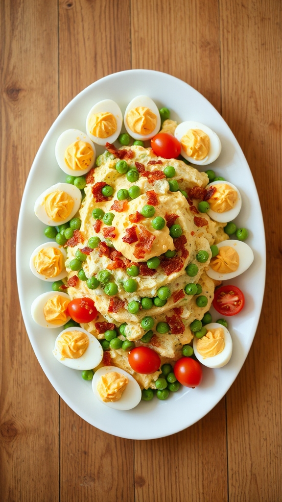 easter deviled egg salad