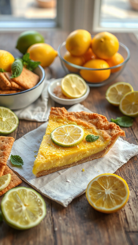 eco friendly citrus pie variations