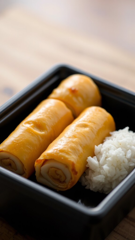 edo originated japanese rolled omelette