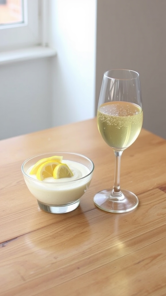 effervescent citrus mousse pairing