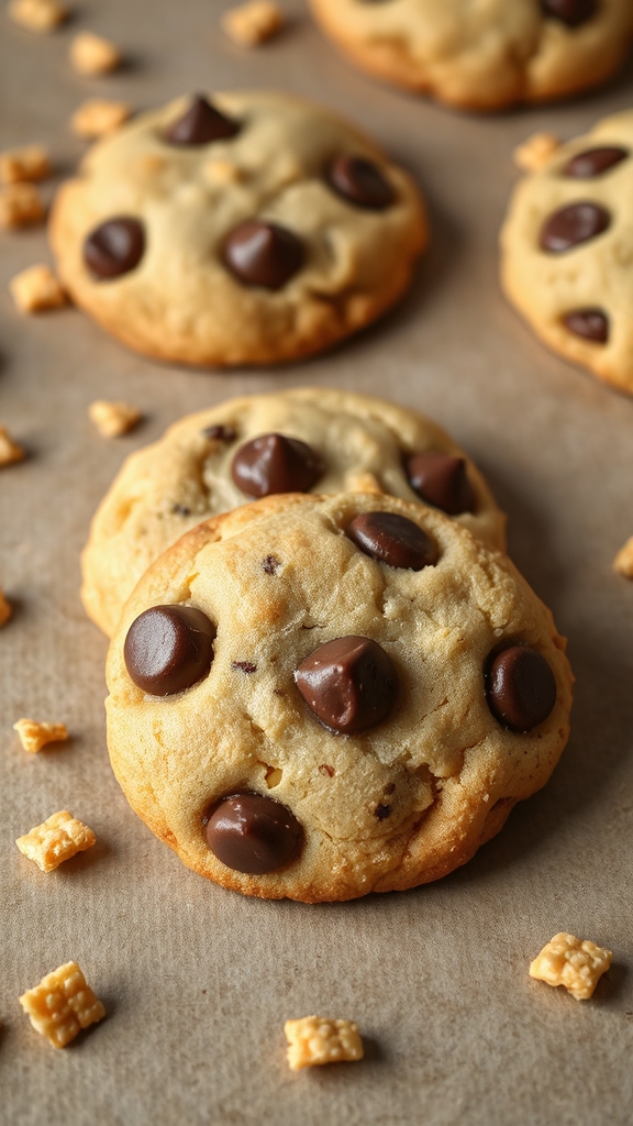 eggless chocolate chip baking
