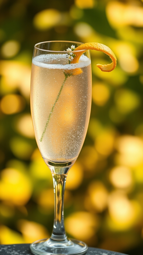 elderflower prosecco cultural fusion