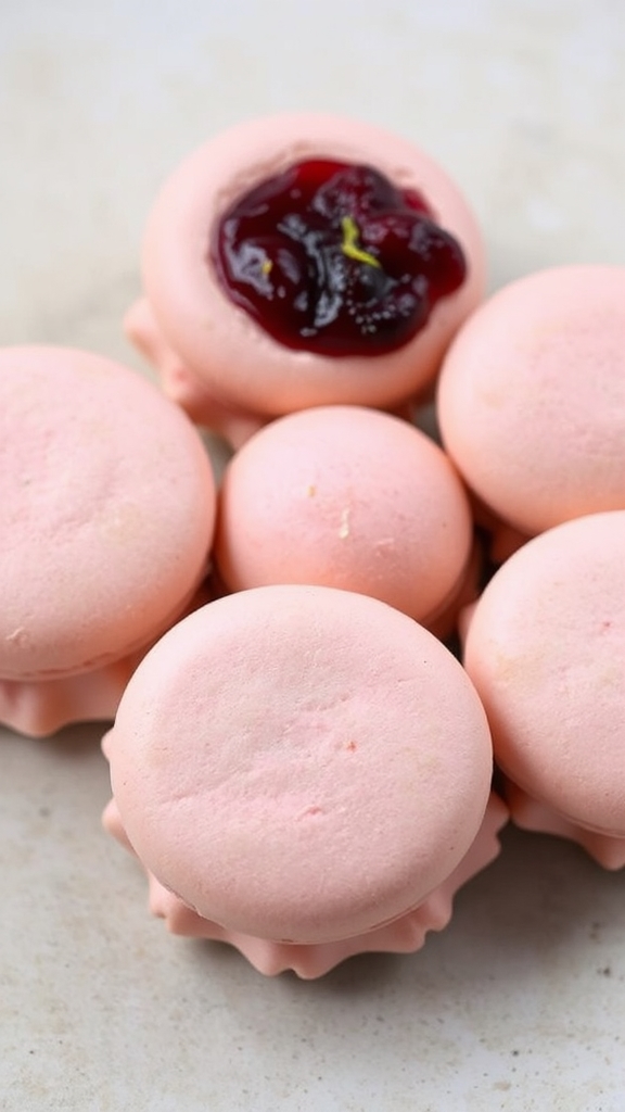 elegant brunch macaron creation