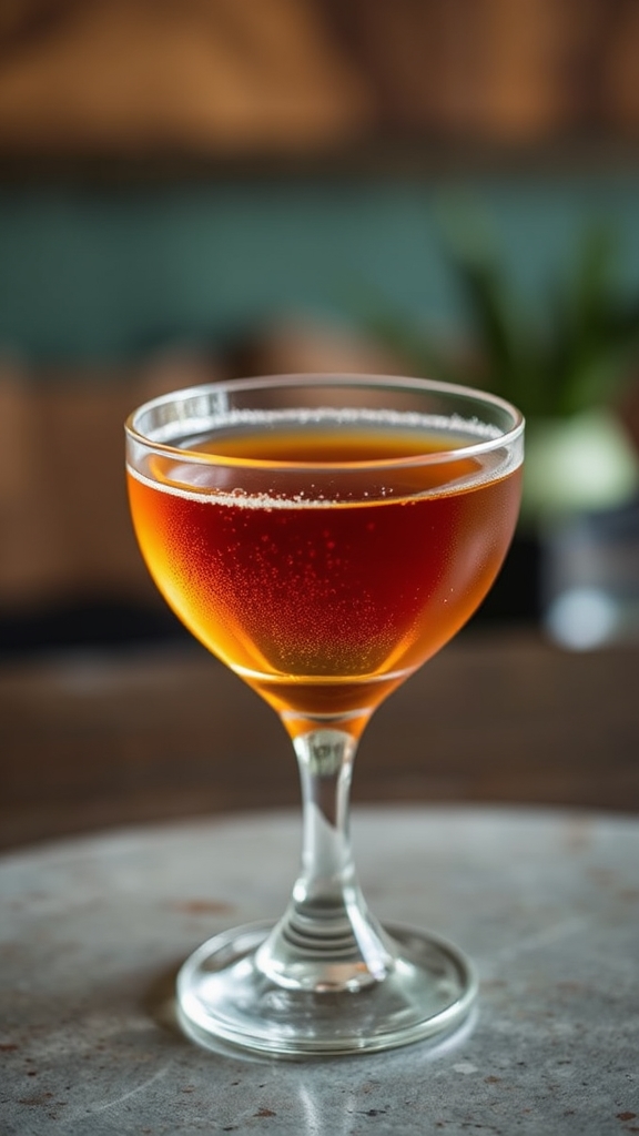elegant herbal bourbon fusion