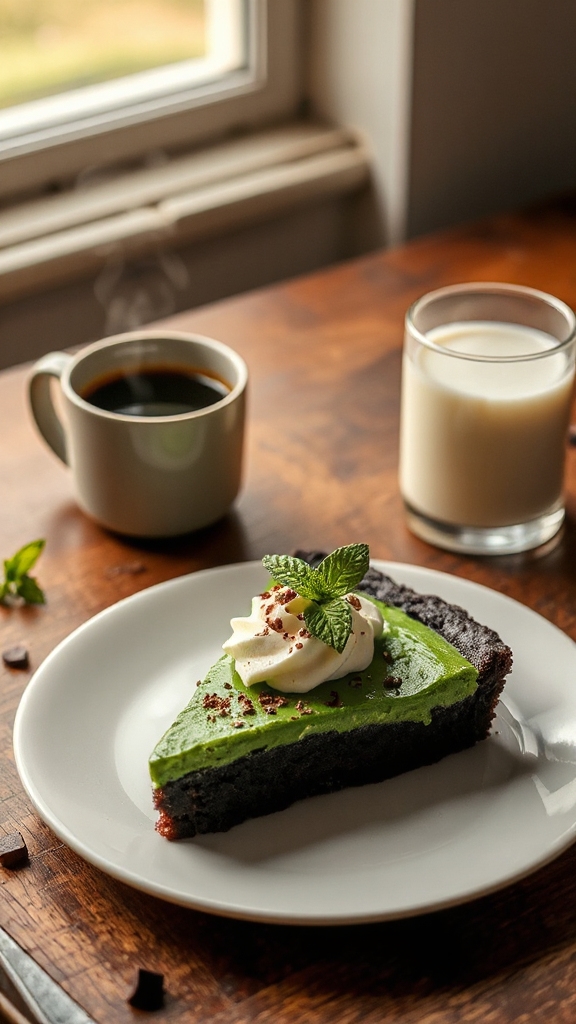 elegant minty serving pairings