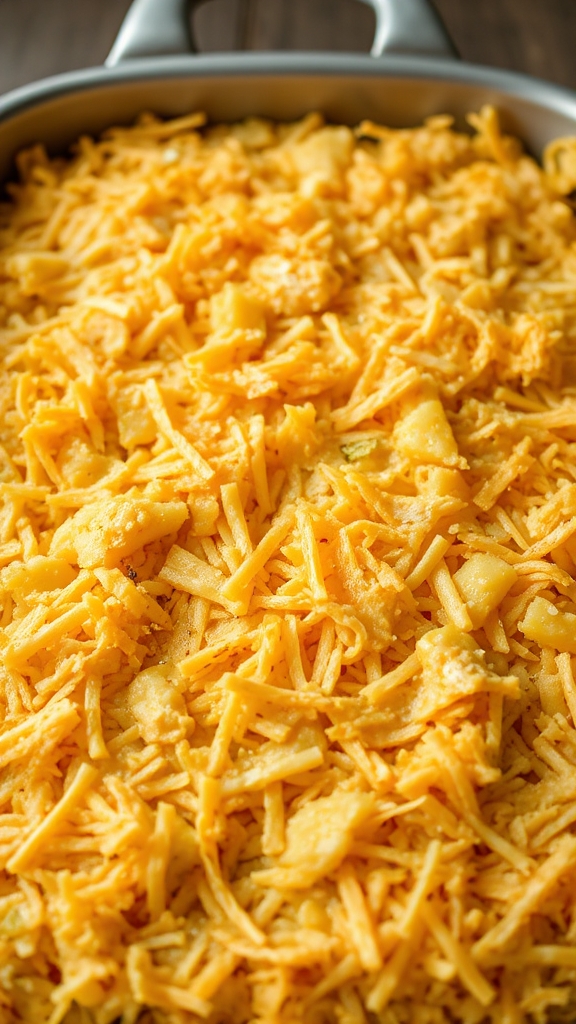 elevate cheesy hashbrown casserole