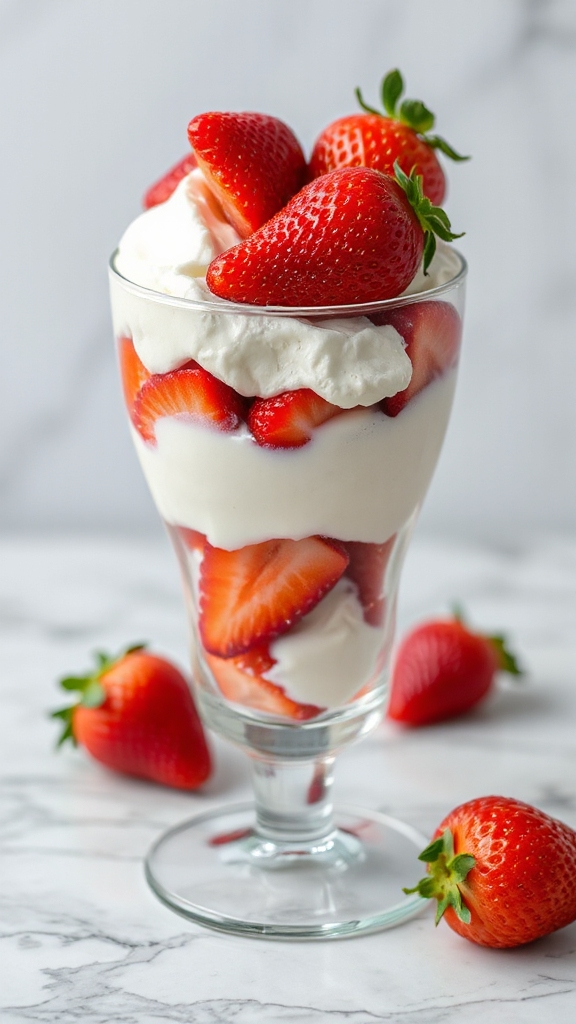 emphasize strawberries natural sweetness