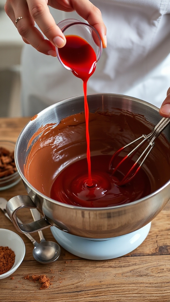enhance red velvet hue