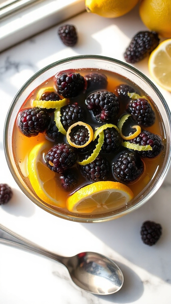 enhance sorbet with citrus
