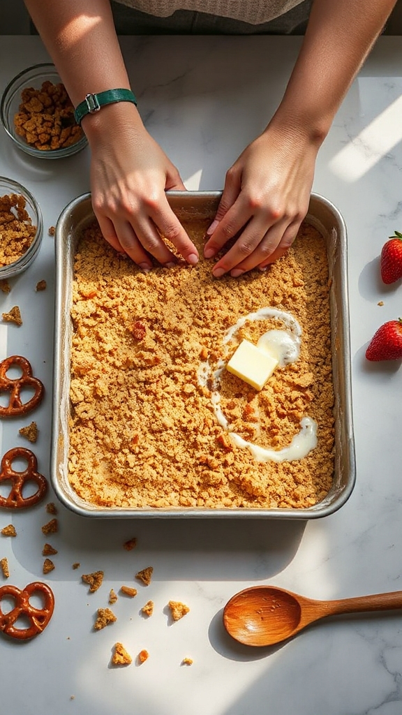 enhanced pretzel crunch flavor