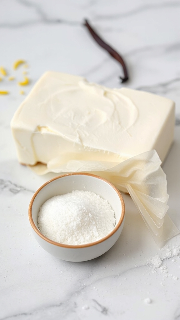 essential ingredients for cheesecake