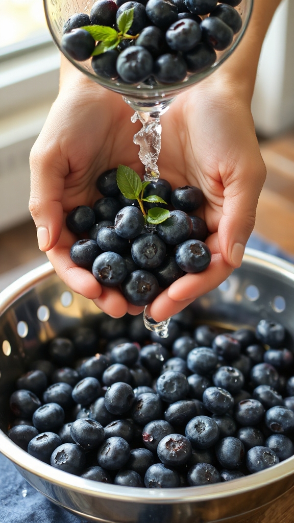 essential maine blueberry steps