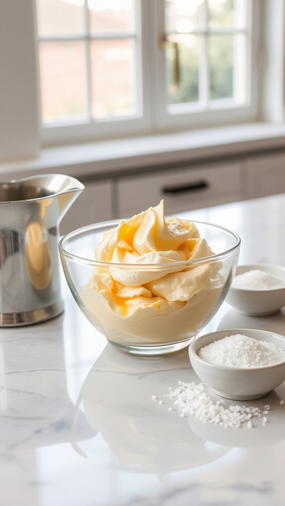 essential whipped eggs base