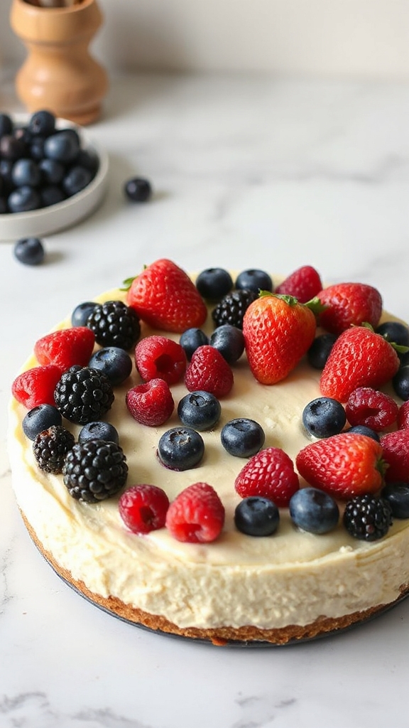 exotic berry cheesecake variations
