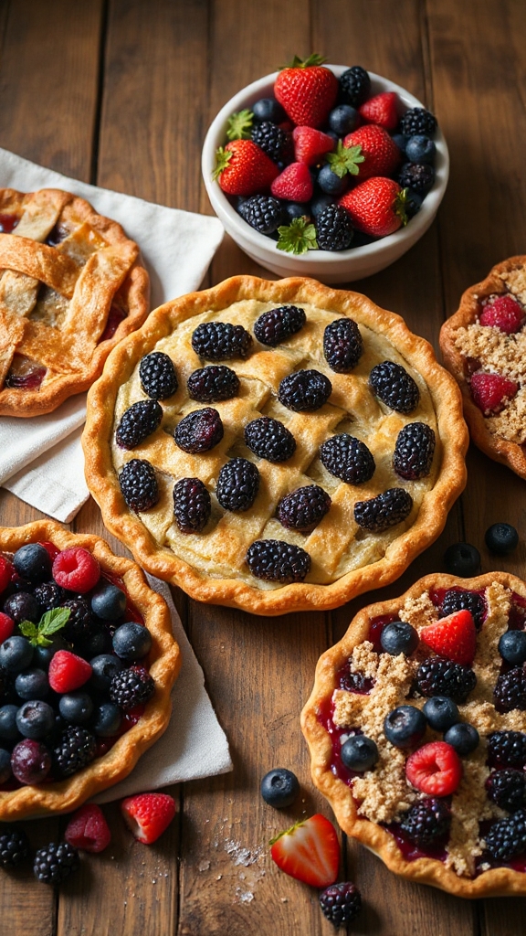 exotic berry pie variations