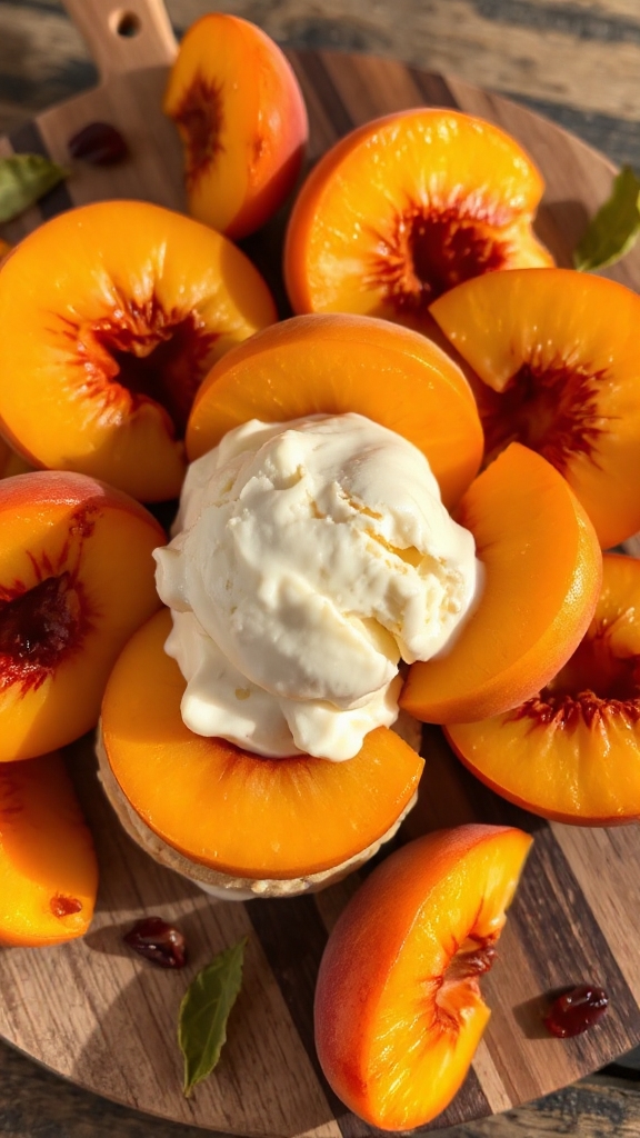 exotic peach sorbet fusions