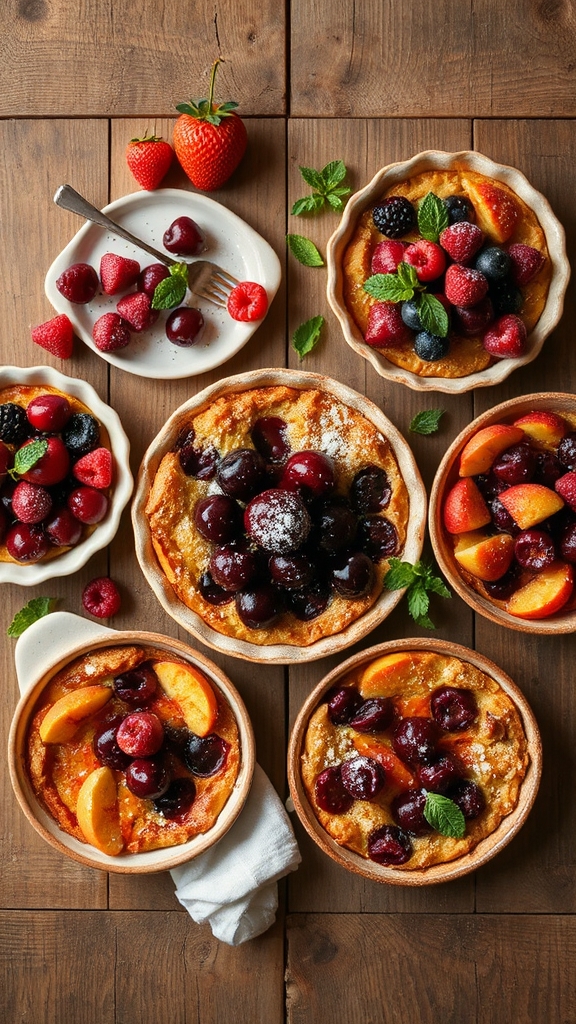 exotic savory clafoutis variations