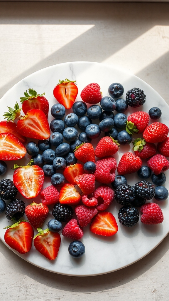 exotic seasonal berry variations