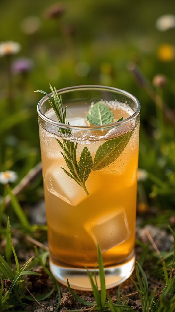 experiment with chilled herbs