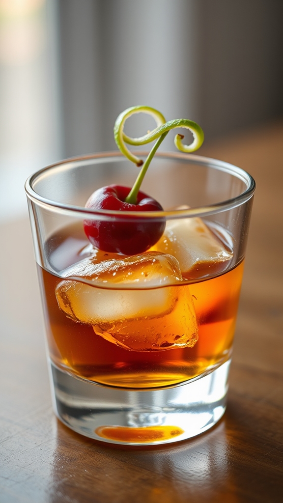 experiment with fruit garnishes