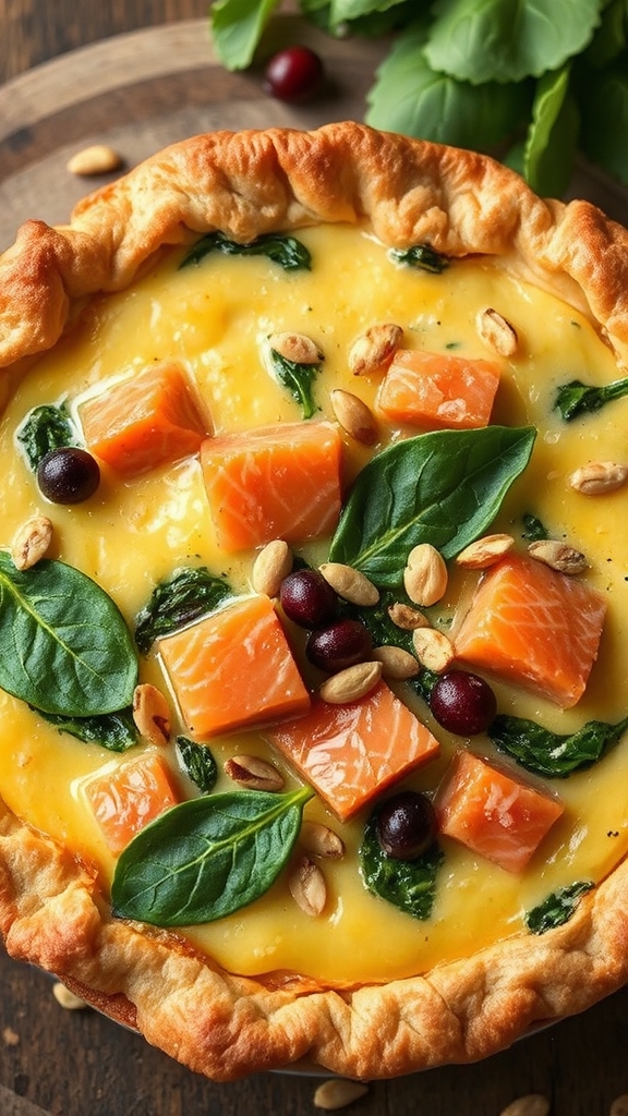 experiment with quiche flavors