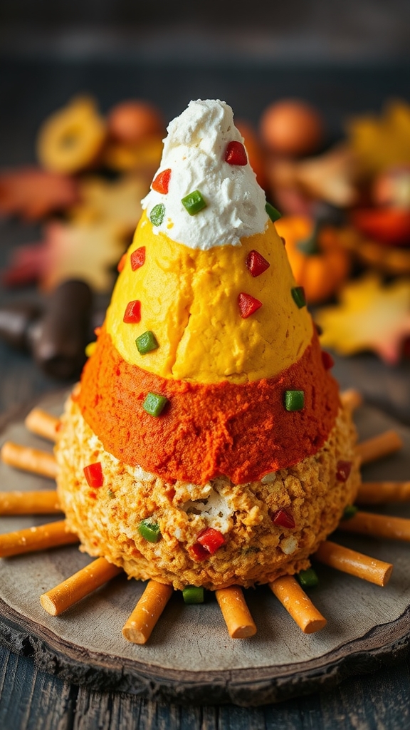 festive american halloween treat