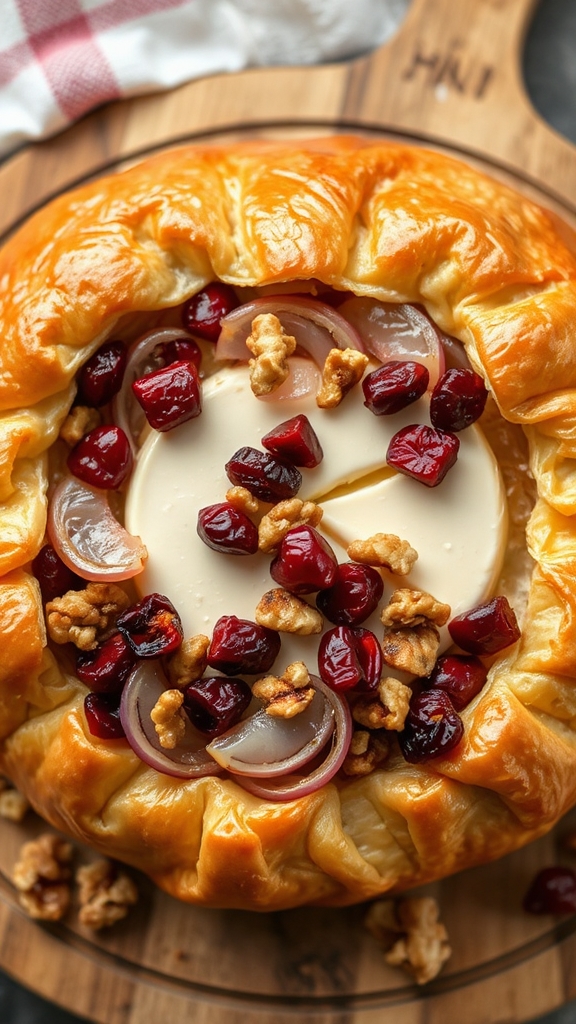 festive baked brie delight