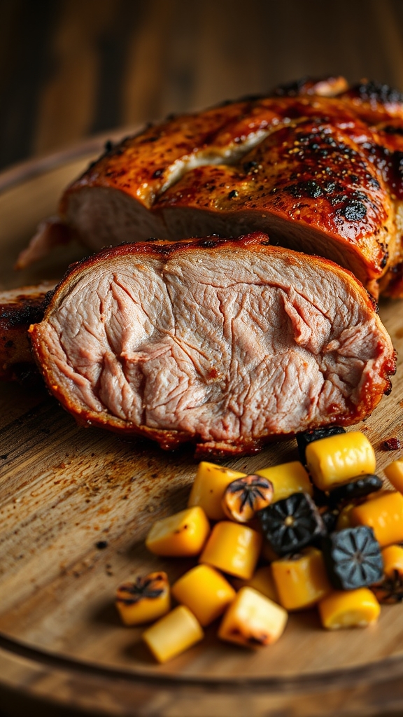 fillets seared and smoked