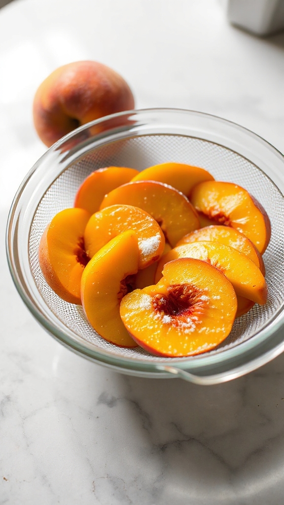 fix peach pie sogginess