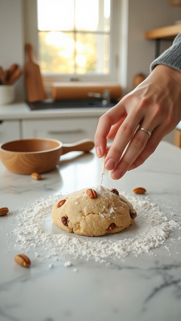 fix sticky dough issues