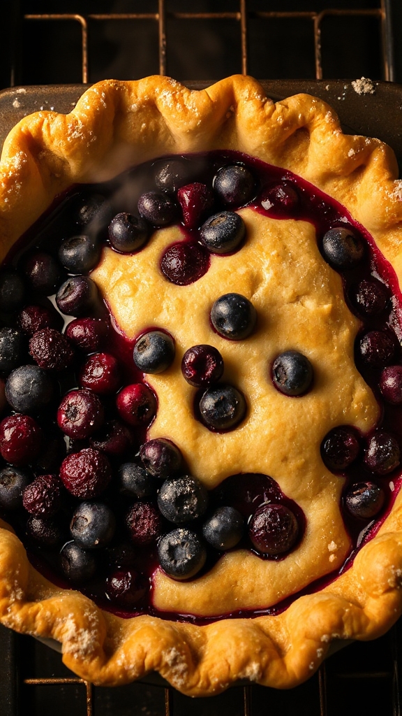flaky crust vibrant filling