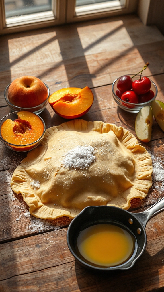 flaky pastry filling thickness