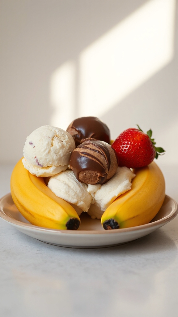 flavorful banana ice cream pairings