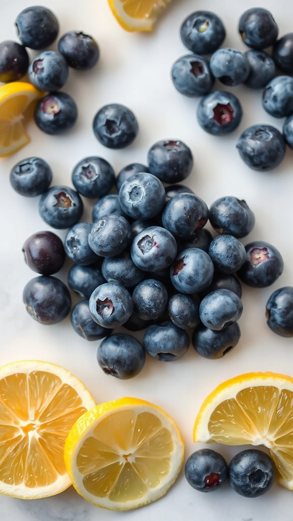 flavorful blueberry lemon symphony