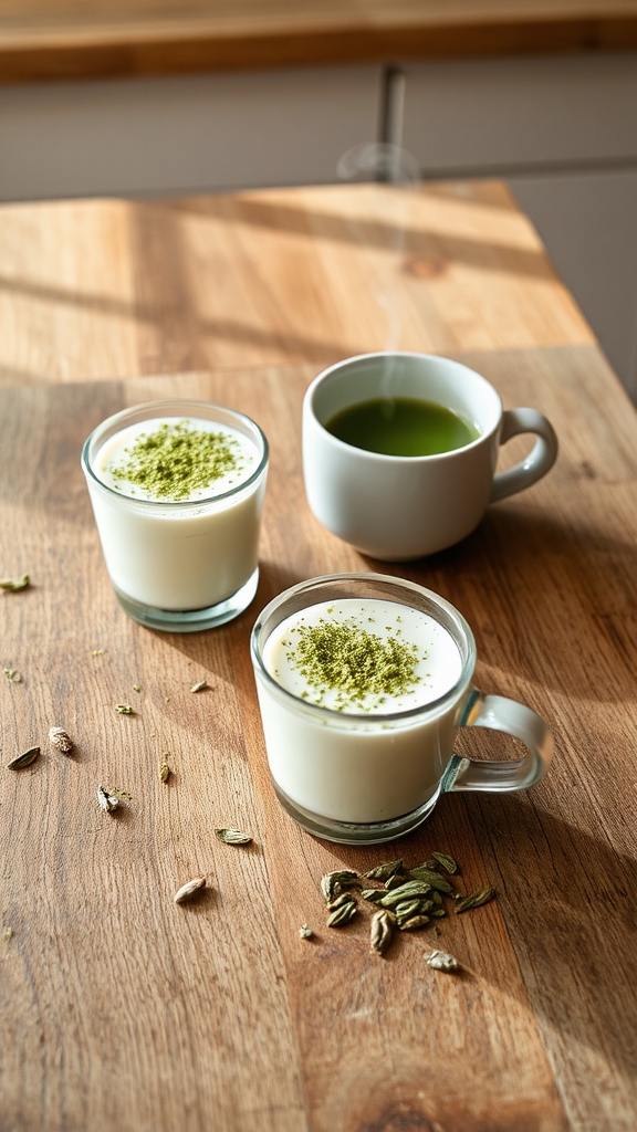 flavorful green tea pairings