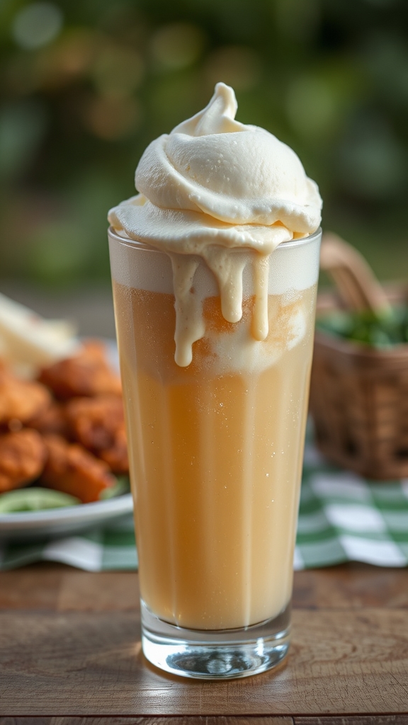 float with food pairings