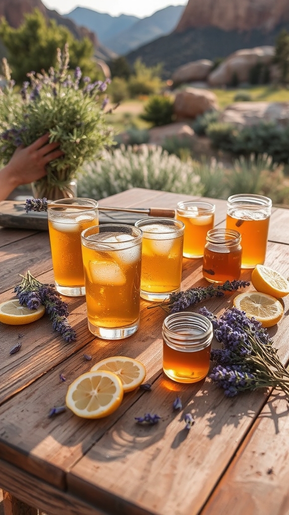 floral and herbal craft sodas
