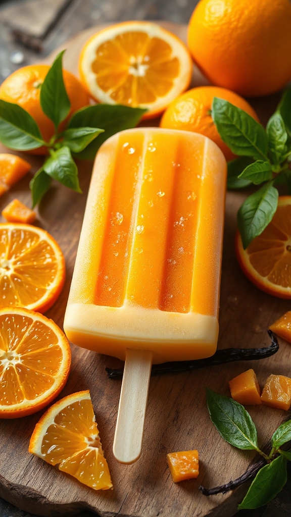 florida orange vanilla popsicle
