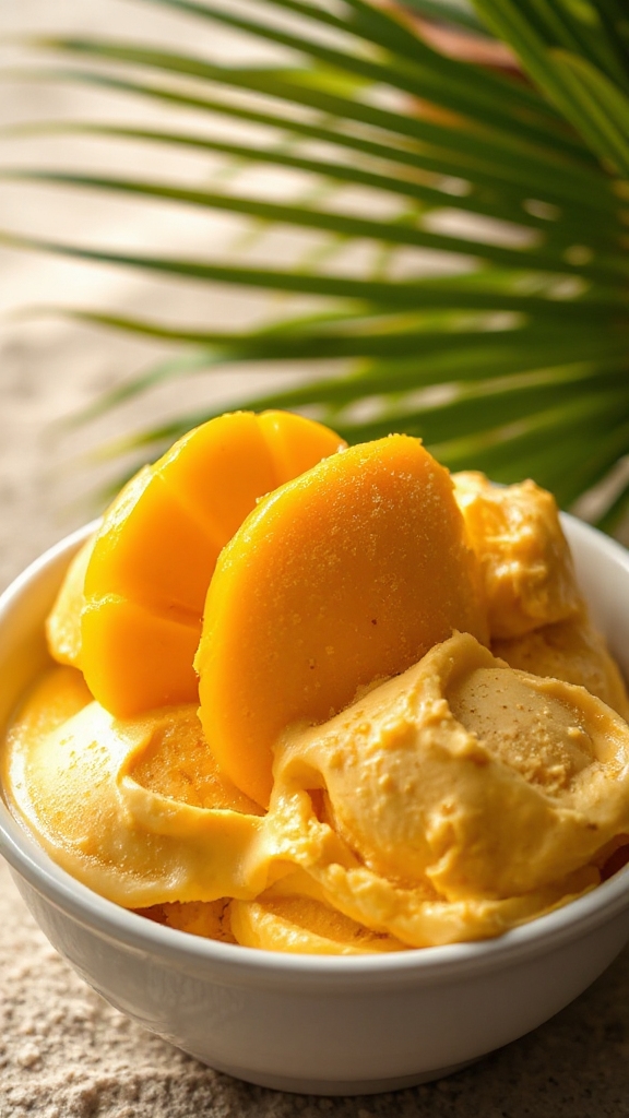 florida s tropical mango icecream