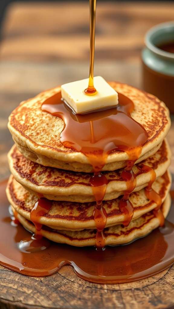 fluffy buttermilk bourbon syrup