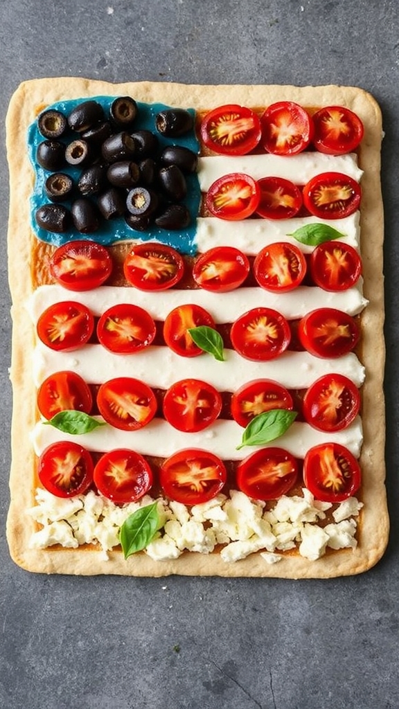 fourth of july flatbread