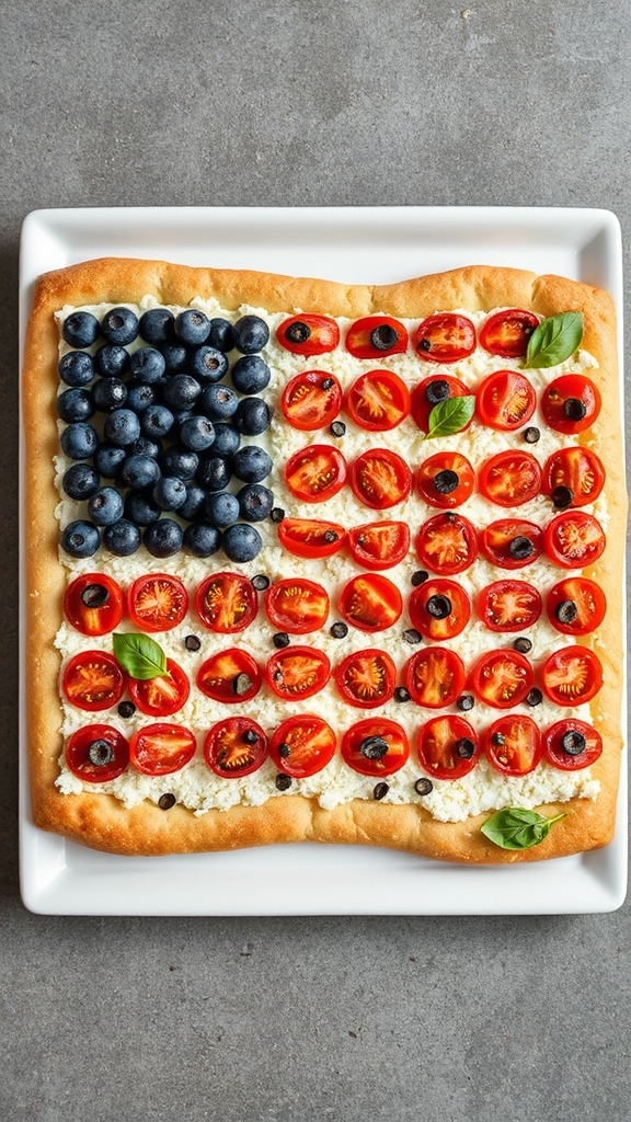 fourth of july flatbread