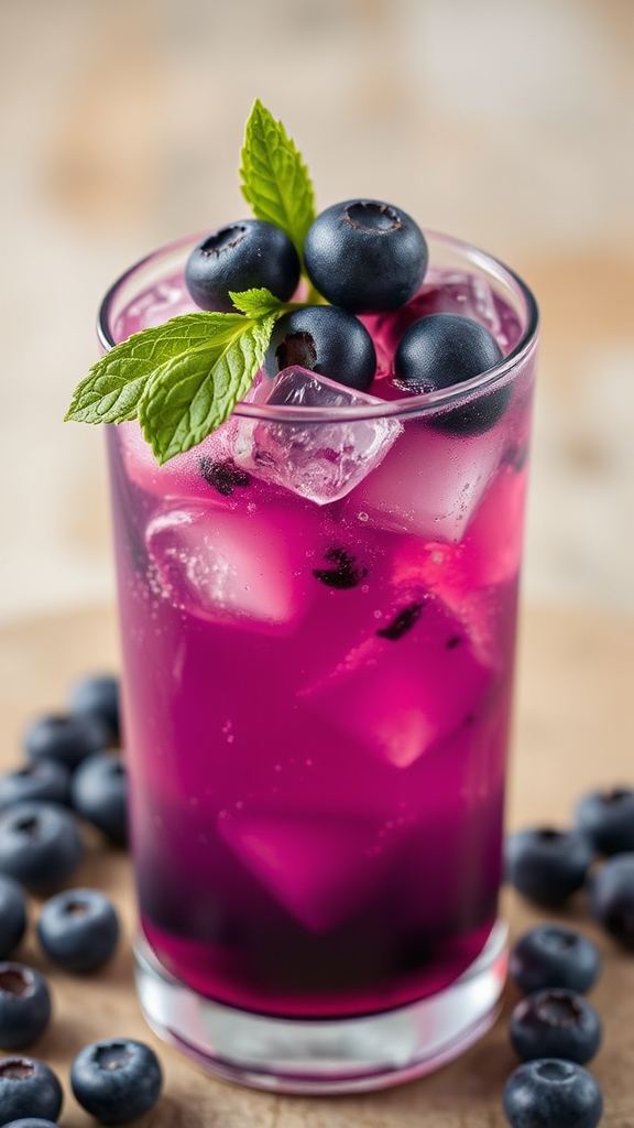 fresh berry cocktail twists